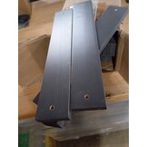 vidaXL Plantenstandaard grijs 104,5x25x109,5 cm massief grenenhout
