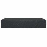 vidaXL Meubelhoes Effen Zwart 350 x 260 x 90 cm 210D