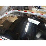 vidaXL Verkeersspiegel rechthoekig met reflectors 60x80 cm