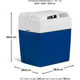 Mobicool ME27 Elektrische Koelbox 26L - Koelbox voor Auto en Camping - Blauw