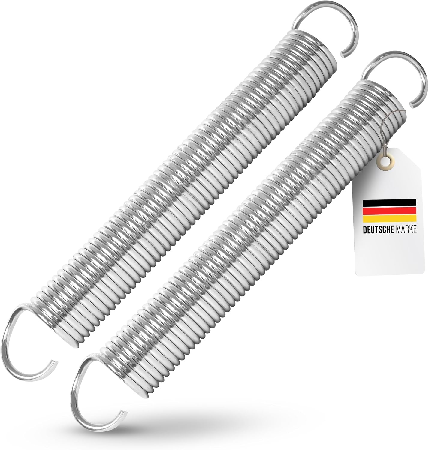 Garagepoortveer Set 535x50x6,3 mm - 2 Stuks Trekveren - 150kg Trekkracht