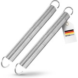 Garagepoortveer Set 535x50x6,3 mm - 2 Stuks Trekveren - 150kg Trekkracht
