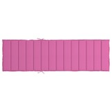 vidaXL Ligbedkussen oxford stof roze