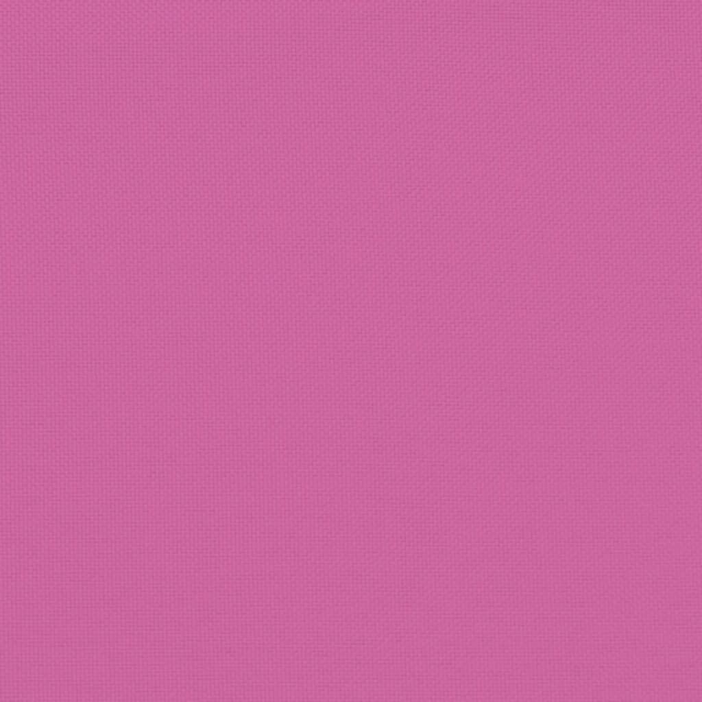 vidaXL Ligbedkussen oxford stof roze