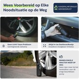 Woowind LP1 Elektrische Fietspomp, Bandenpomp, 1-minuut-opblazen