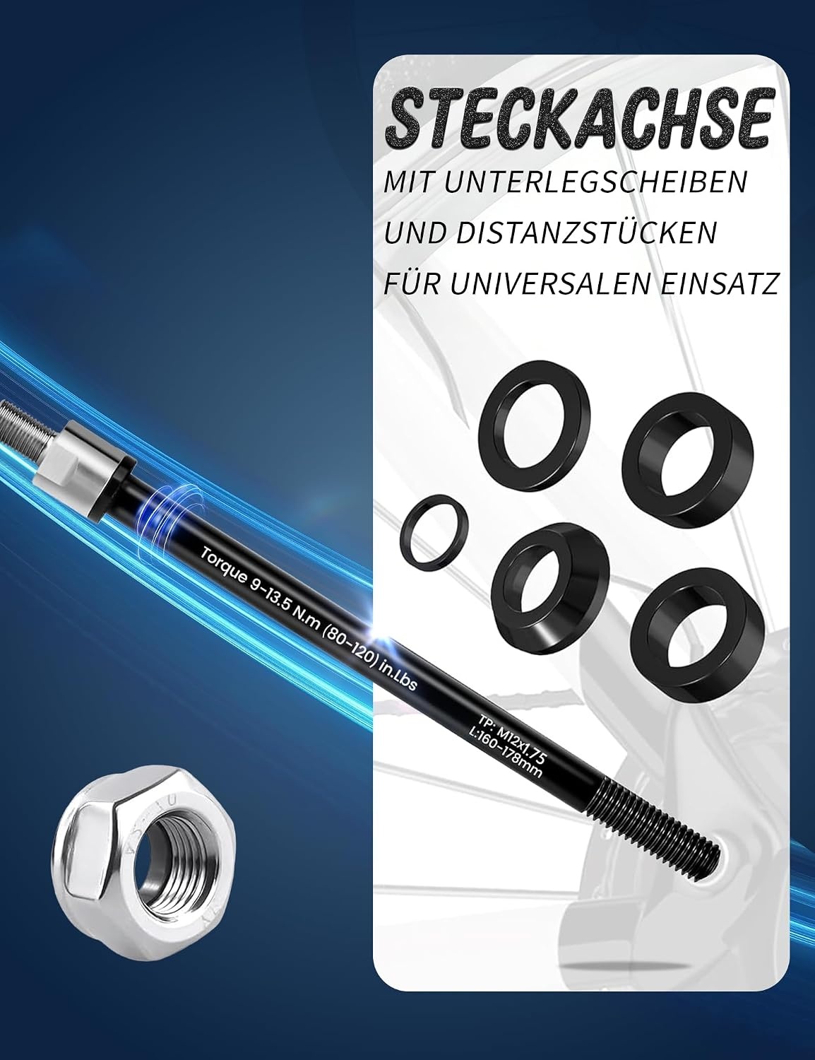 Steekas fietsaanhanger M12-1.0