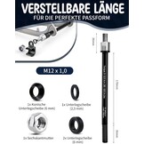 Steekas fietsaanhanger M12-1.0