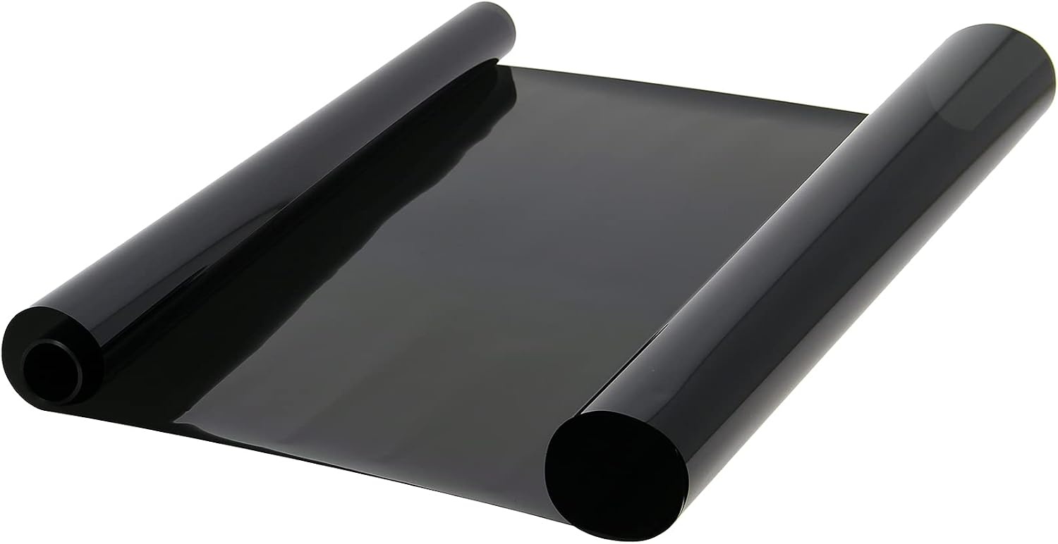 Contrejour 463905 Donkere getinte zonnefolie voor autoruiten, 95%, 76 x 150 cm, antraciet