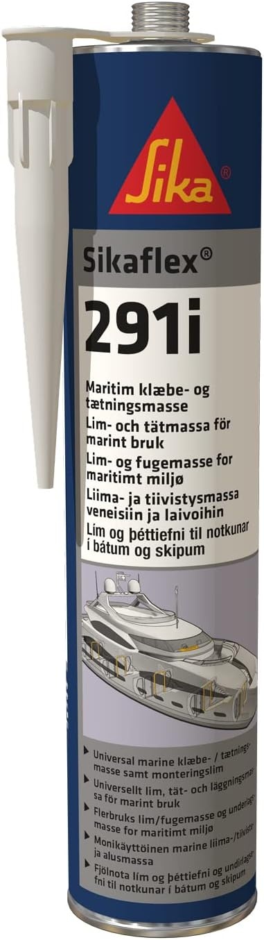 SIKA - Maritieme afdichtkit - Sikaflex-291i - Wit - 300ml