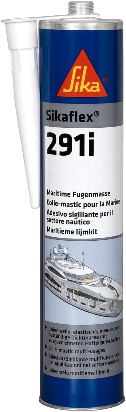 SIKA - Maritieme afdichtkit - Sikaflex-291i - Wit - 300ml