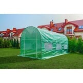 GROENE folietunnel met ramen - 10m2 = 400 * 250 * 200