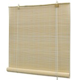 vidaXL Rolgordijn 100x220 cm bamboe naturel