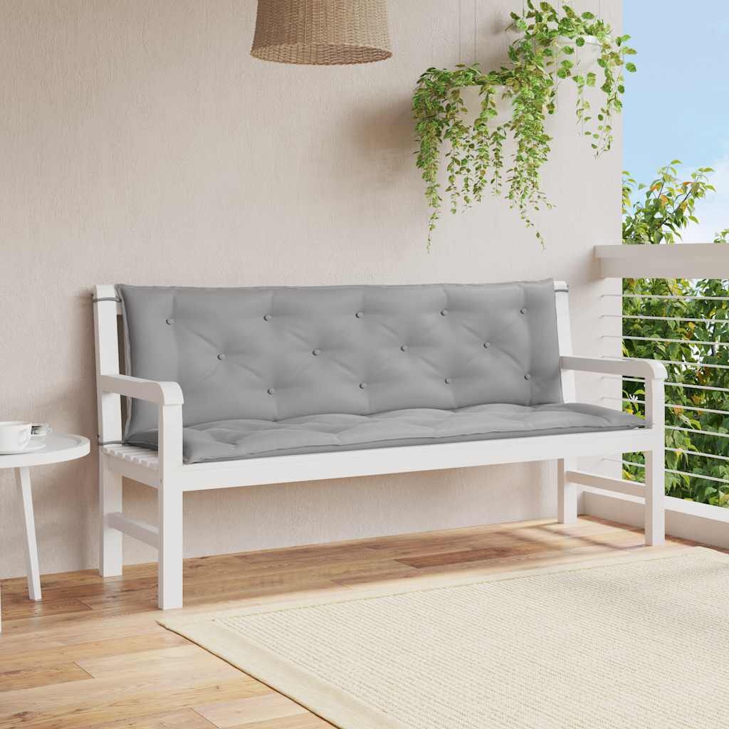 Tuinbankkussen Grijs Oxford Stof 150cm - 33% Korting!