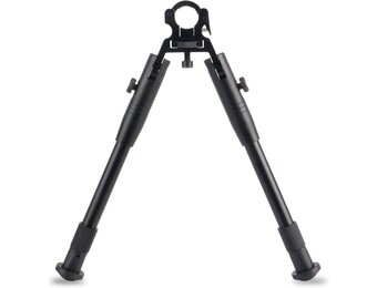 Tactische Bipod voor Geweer | 8-10 Inch | Aluminium Zwart