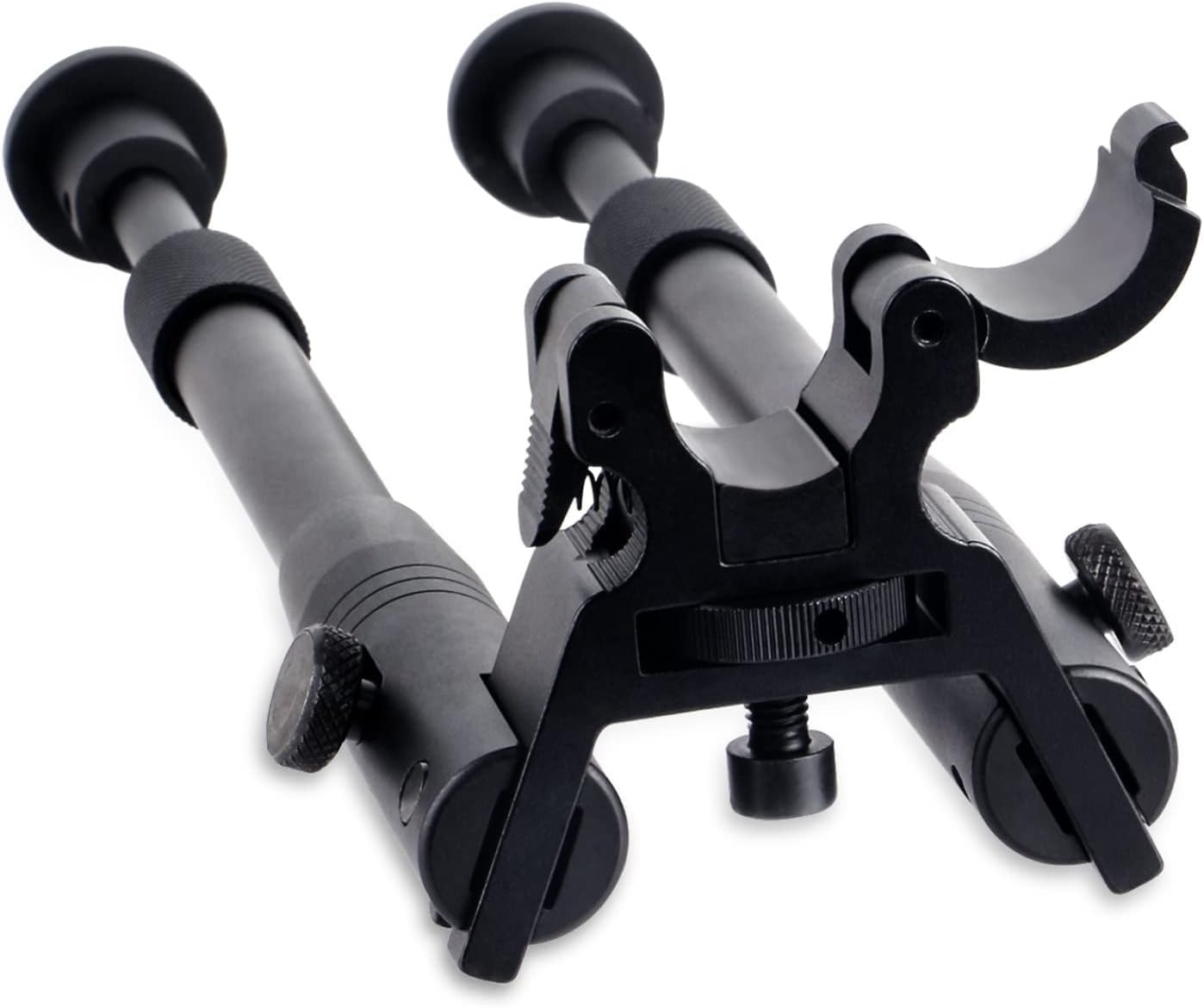 Tactische Bipod voor Geweer | 8-10 Inch | Aluminium Zwart