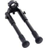 Tactische Bipod voor Geweer | 8-10 Inch | Aluminium Zwart
