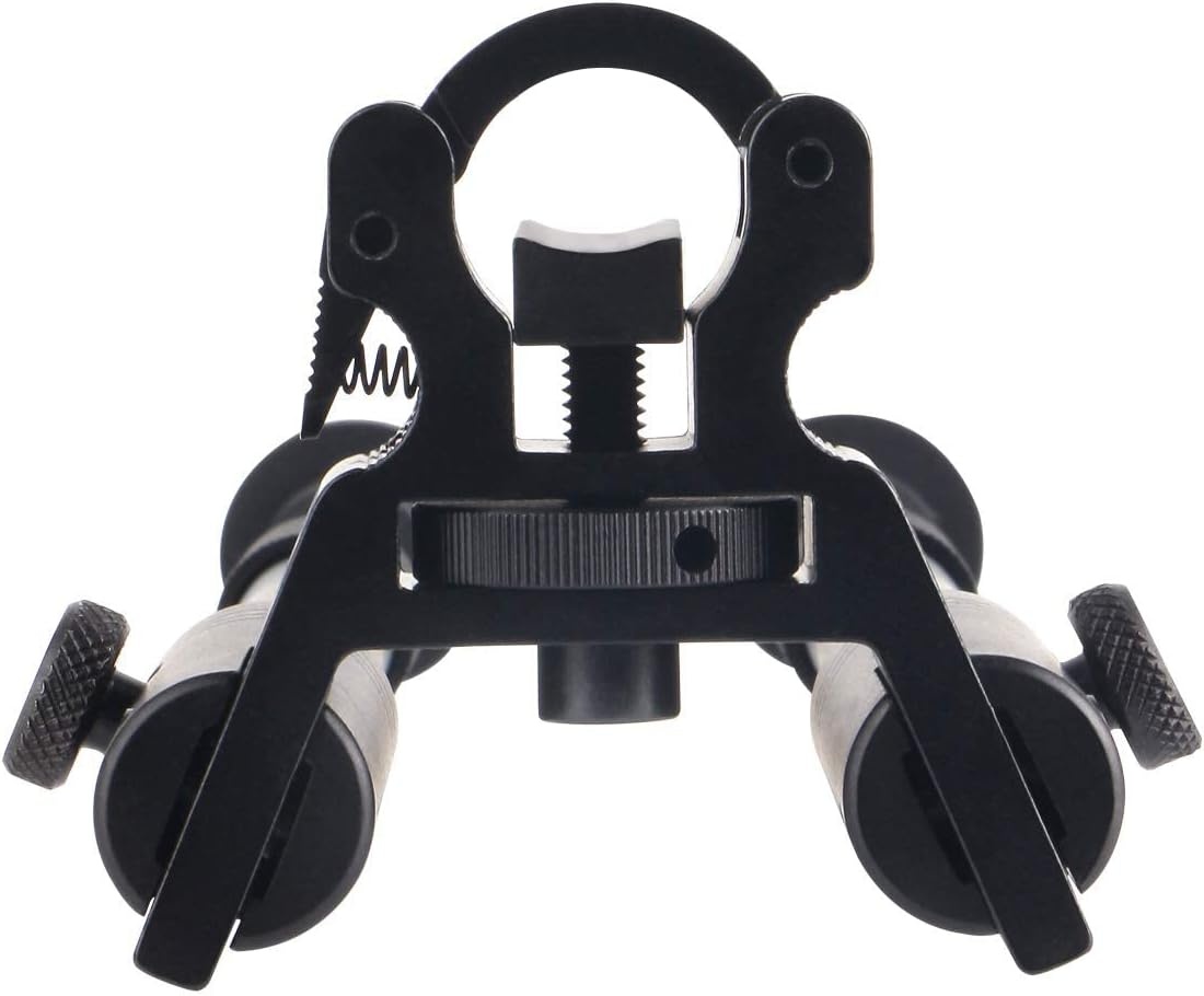 Tactische Bipod voor Geweer | 8-10 Inch | Aluminium Zwart