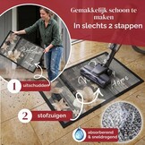 Vuilopvangende Deurmat 40x60 cm - Antislip & Waterbestendig