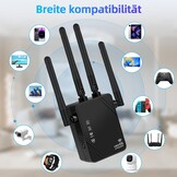 Wi-Fi Versterker Dual Band 1200 Mbps met 32% Korting