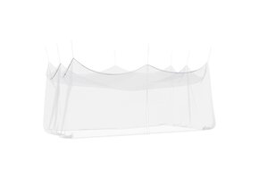 VidaXL Tuin Muggennet 3x6m Wit Polyester - 33% Korting
