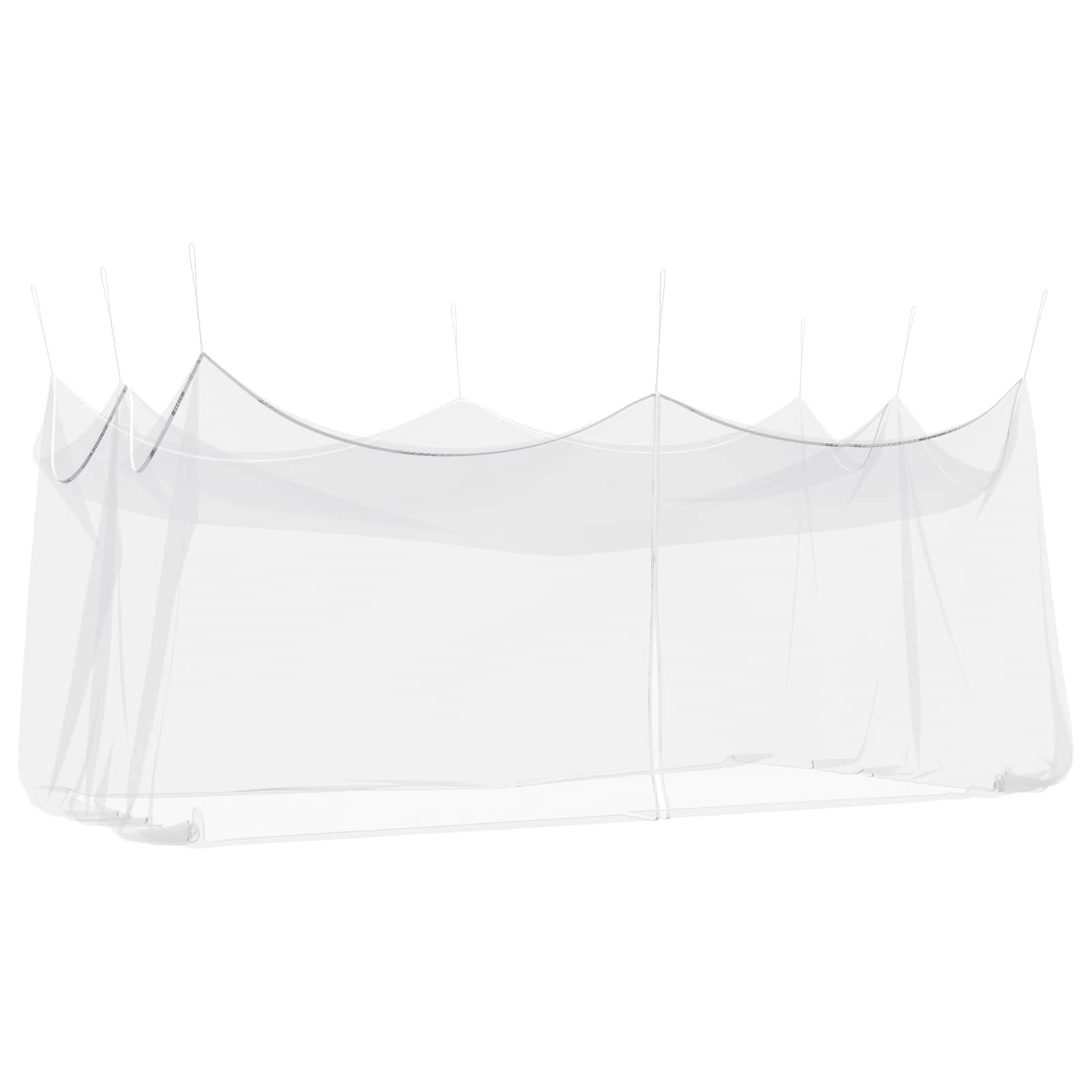 VidaXL Tuin Muggennet 3x6m Wit Polyester - 33% Korting