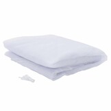 VidaXL Tuin Muggennet 3x6m Wit Polyester - 33% Korting