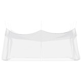 VidaXL Tuin Muggennet 3x6m Wit Polyester - 33% Korting