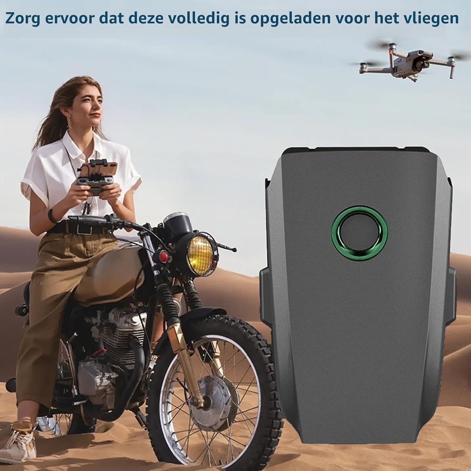 DJI Mavic 2 Accu - 3850 mAh - 31 min Vliegtijd - 34% Korting