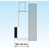Zwarte Ruimtebesparende Sifon voor Wastafel (31% Korting)