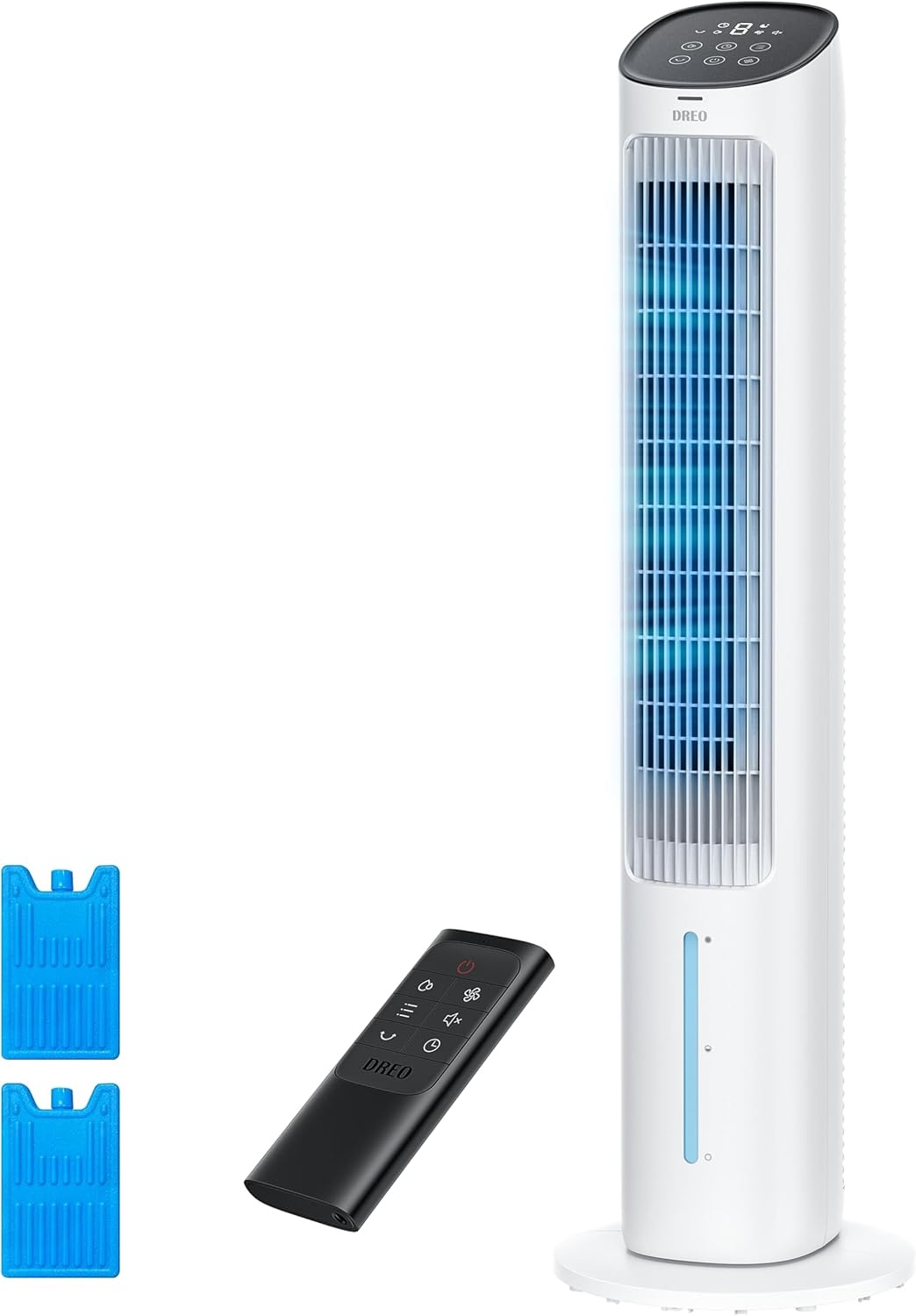 Torenventilator Luchtkoeler 101 cm Wit | Stil 35 dB | 80° Zwenkfunctie | 35% Korting