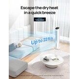 Torenventilator Luchtkoeler 101 cm Wit | Stil 35 dB | 80° Zwenkfunctie | 35% Korting