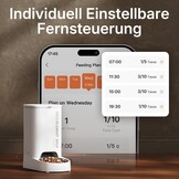 Automatische Voerautomaat 3L Beige - Slimme App Bediening - RVS Bak - 34% Korting