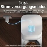 Automatische Voerautomaat 3L Beige - Slimme App Bediening - RVS Bak - 34% Korting