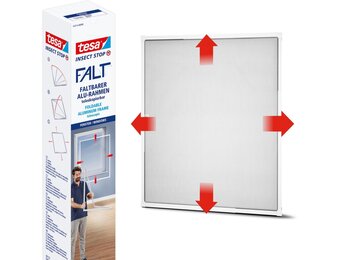 Vliegenhor Raam Wit 80-140 cm - 34% Korting!