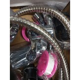 Buitenzonne-douche 20L PVC/Aluminium Zwart - 59% Korting