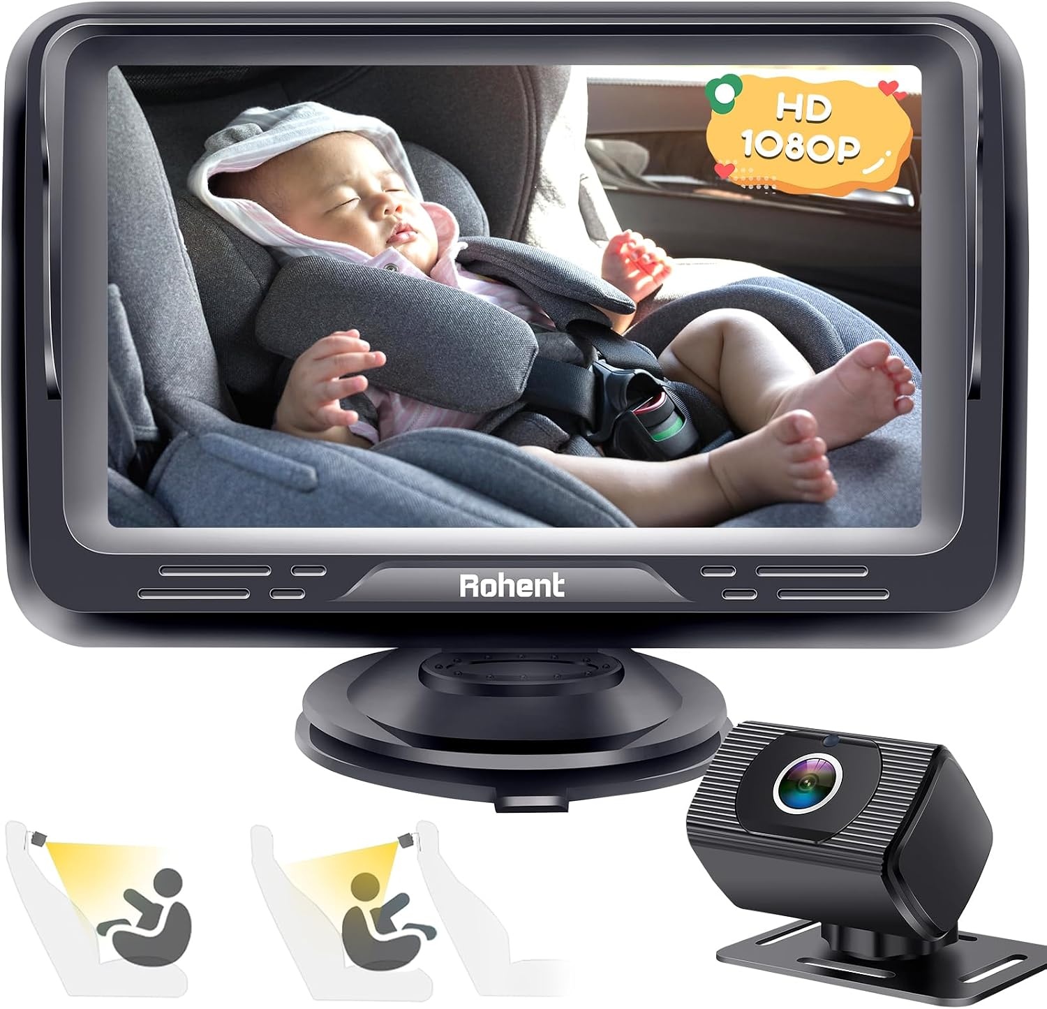 Baby Auto Camera met HD 1080p Display - 32% Korting