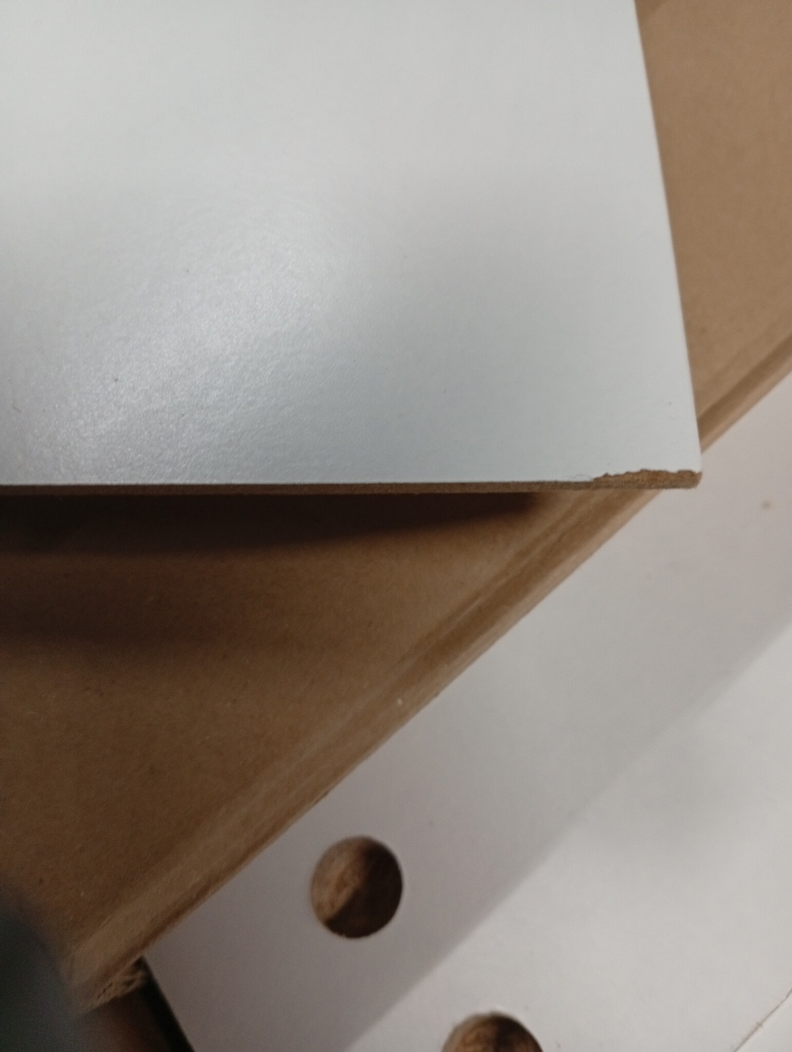 Schoenenkast bewerkt hout wit - 40x36x105 cm - 53% Korting