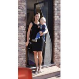 Insectenhor Telescoopgordijn Deur 130x250cm Antraciet - Zonder Boren - 32% Korting
