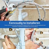 Flexibele RVS Aansluitslangen 80 cm G3/8 x M10 - Set van 2 met 48% Korting