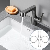 Flexibele RVS Aansluitslangen 80 cm G3/8 x M10 - Set van 2 met 48% Korting