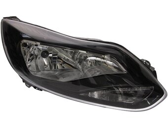 Koplamp Rechts geschikt voor Ford Focus III | Halogeen | Zwart | 54% Korting