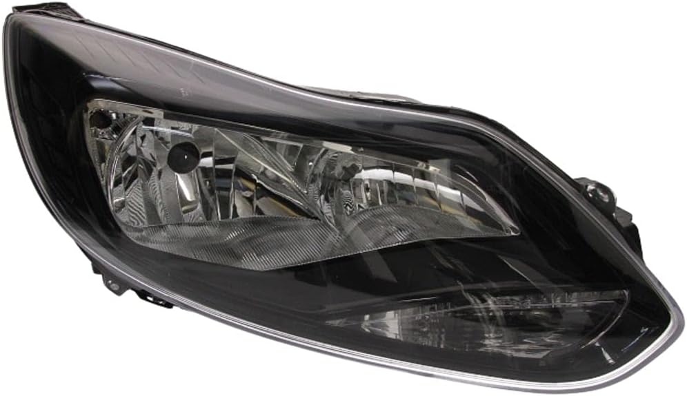 Koplamp Rechts geschikt voor Ford Focus III | Halogeen | Zwart | 54% Korting