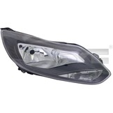 Koplamp Rechts geschikt voor Ford Focus III | Halogeen | Zwart | 54% Korting