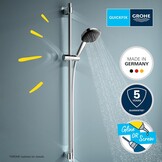 Waterbesparende Handdoucheset Chroom - 3 Straalsoorten - 34% Korting