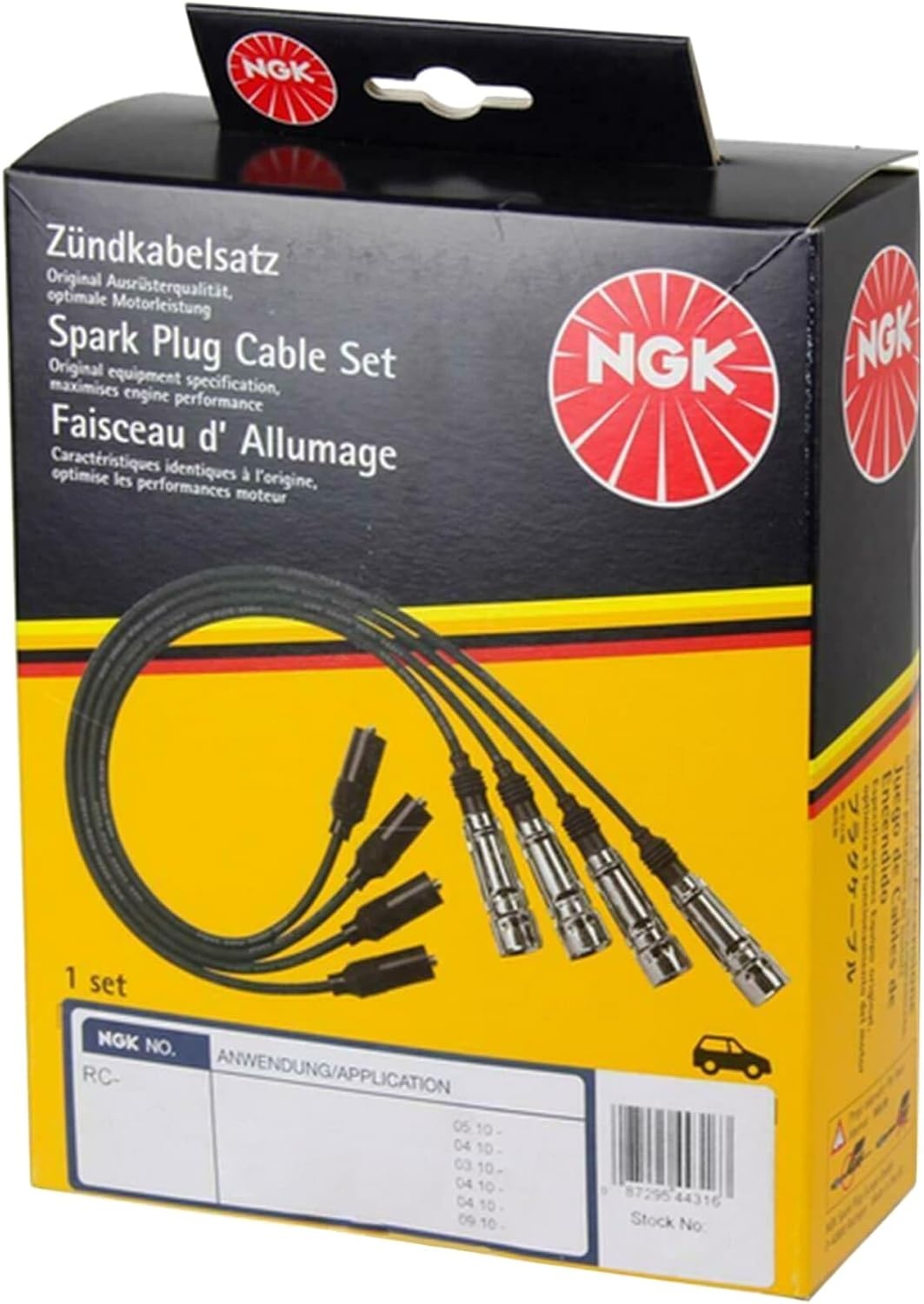 Bougiekabel NGK RC-RN1312 44330 - 32% Korting