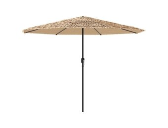 Bruine Parasol van Staal 388x388x248 cm - 34% Korting