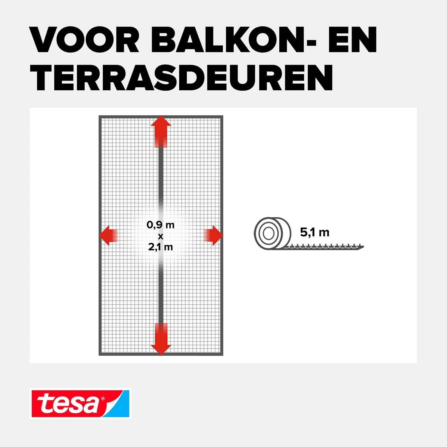 Magneetgordijn Deur met 31% Korting - Insectenwering 210x90cm