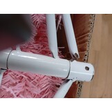 Roze Half Kunstkerstboom 240cm PVC - 58% Korting