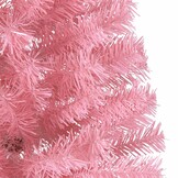 Roze Half Kunstkerstboom 240cm PVC - 58% Korting
