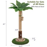 Krabpaal Groen Hout M 89cm met Speelgoed & Muizenhol - 34% Korting
